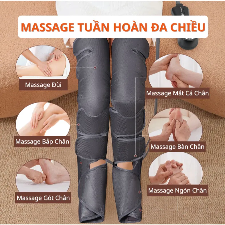 Máy massage chân nén khí Delax MSC03
